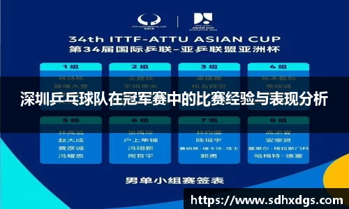深圳乒乓球队在冠军赛中的比赛经验与表现分析