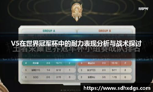 V5在世界冠军杯中的耐力表现分析与战术探讨
